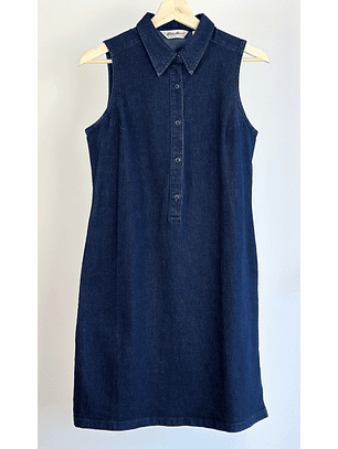 Vestido denim azul