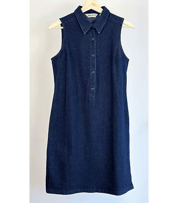 Vestido denim azul