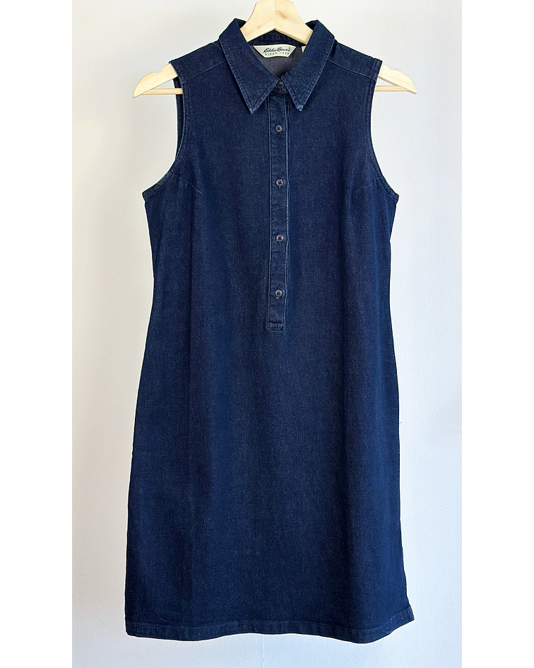 Vestido denim azul