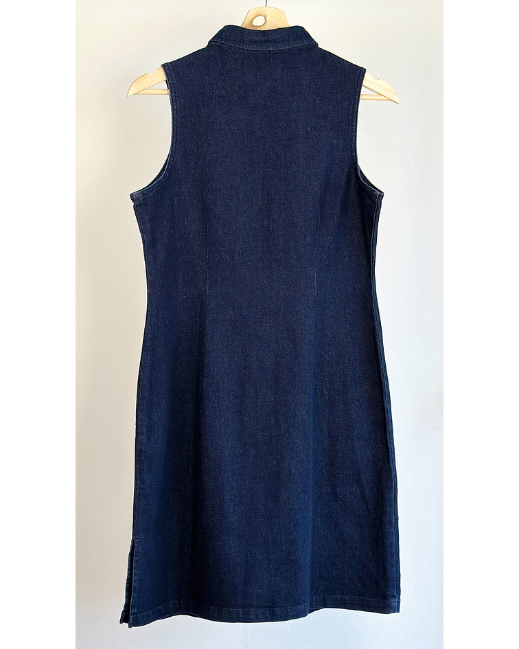 Vestido denim azul