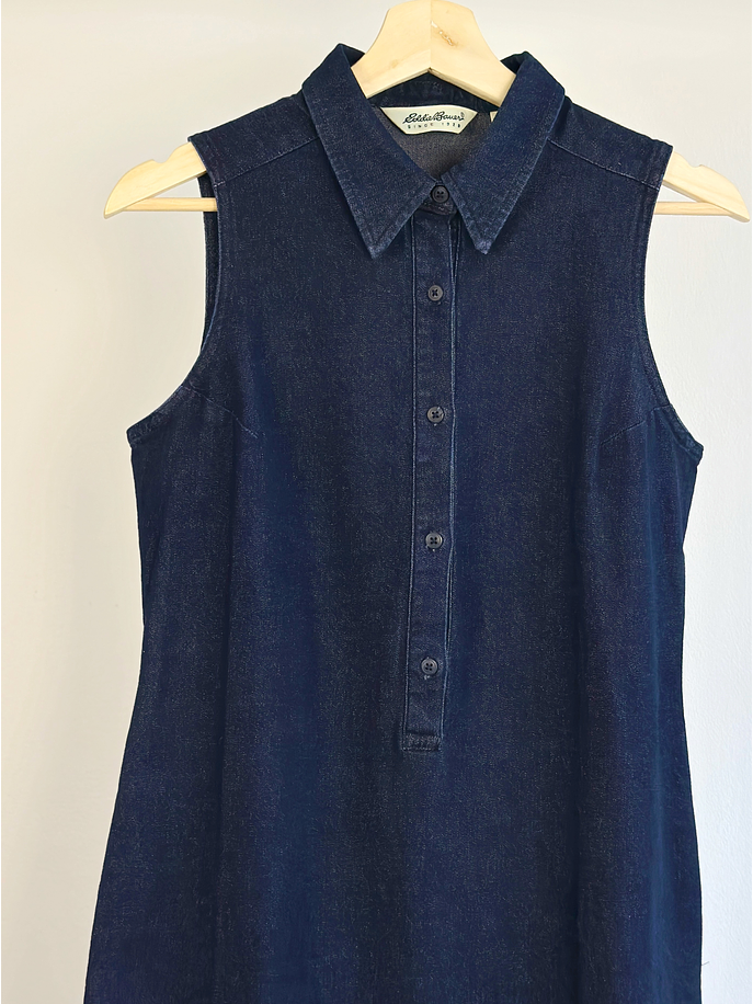 Vestido denim azul 2