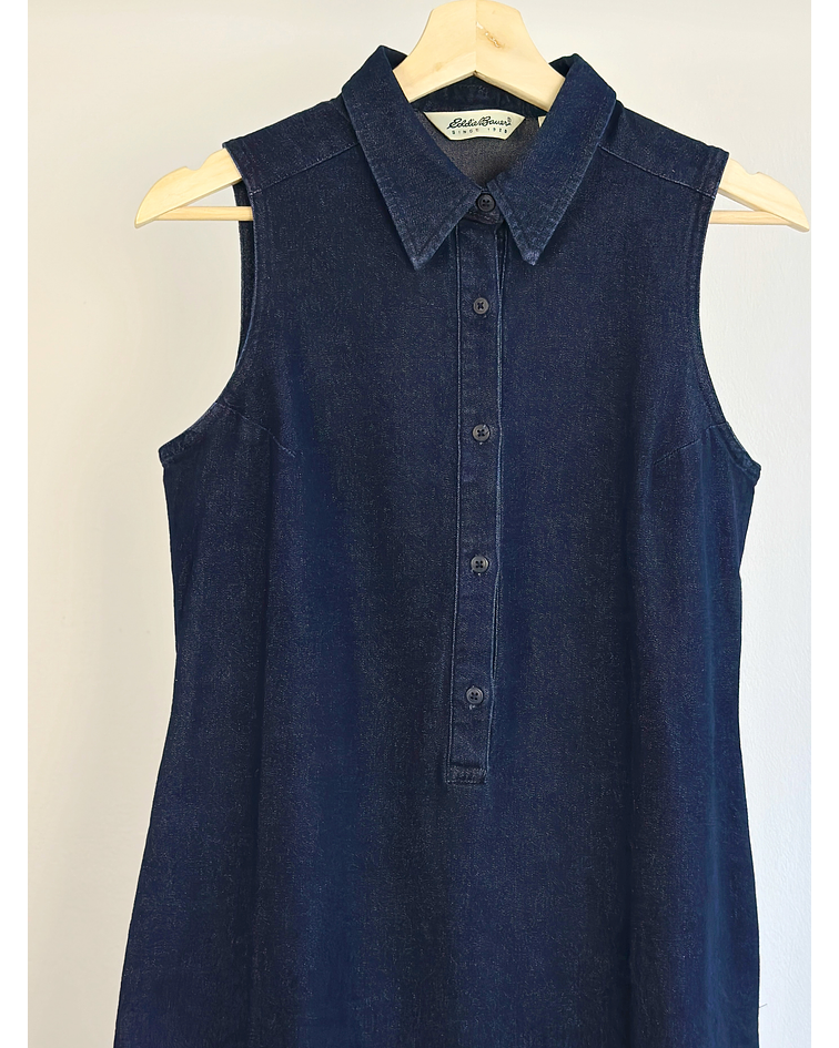 Vestido denim azul