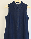 Vestido denim azul