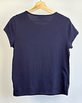 Polera azul cargo