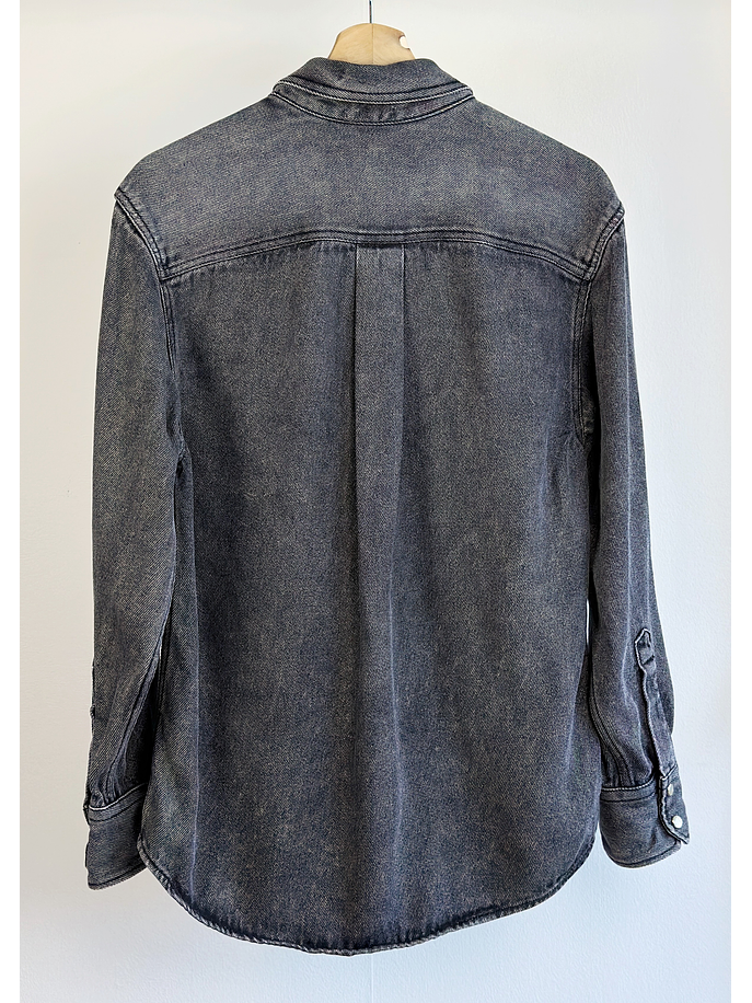 Camisa denim gris 4