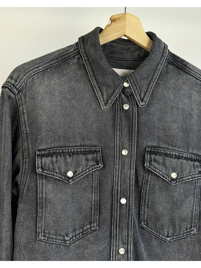 Camisa denim gris 2