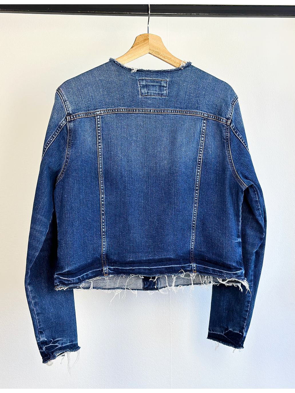 Chaqueta de mezclilla azul 3