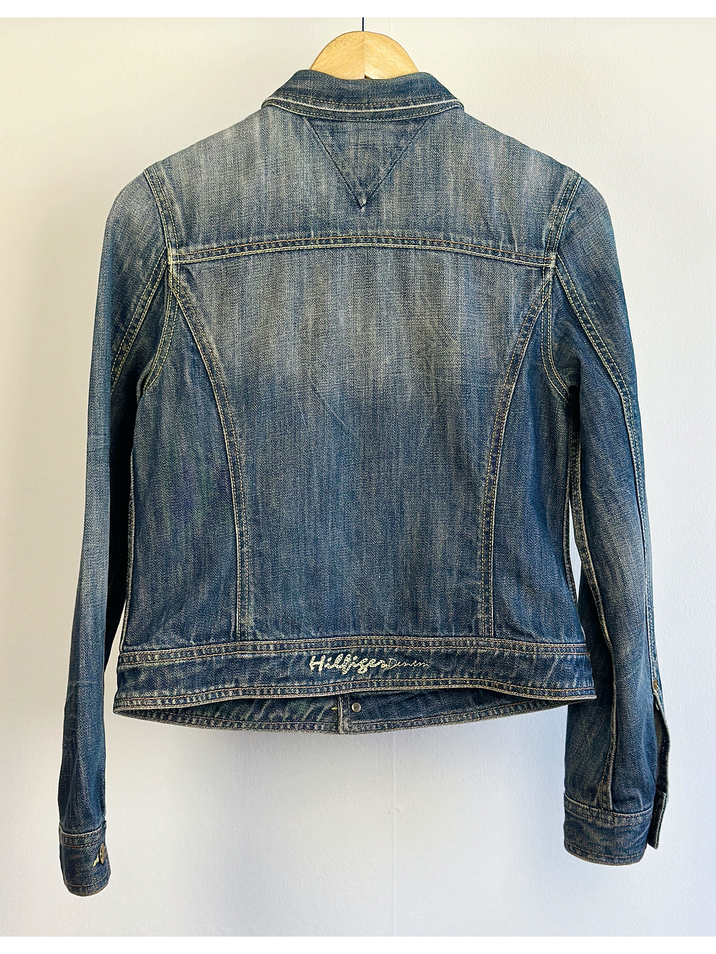 Chaqueta denim azul lavado 4