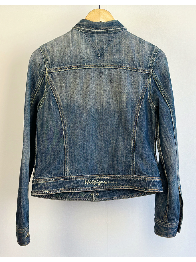 Chaqueta denim azul lavado 4
