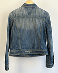 Chaqueta denim azul lavado