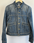 Chaqueta denim azul lavado