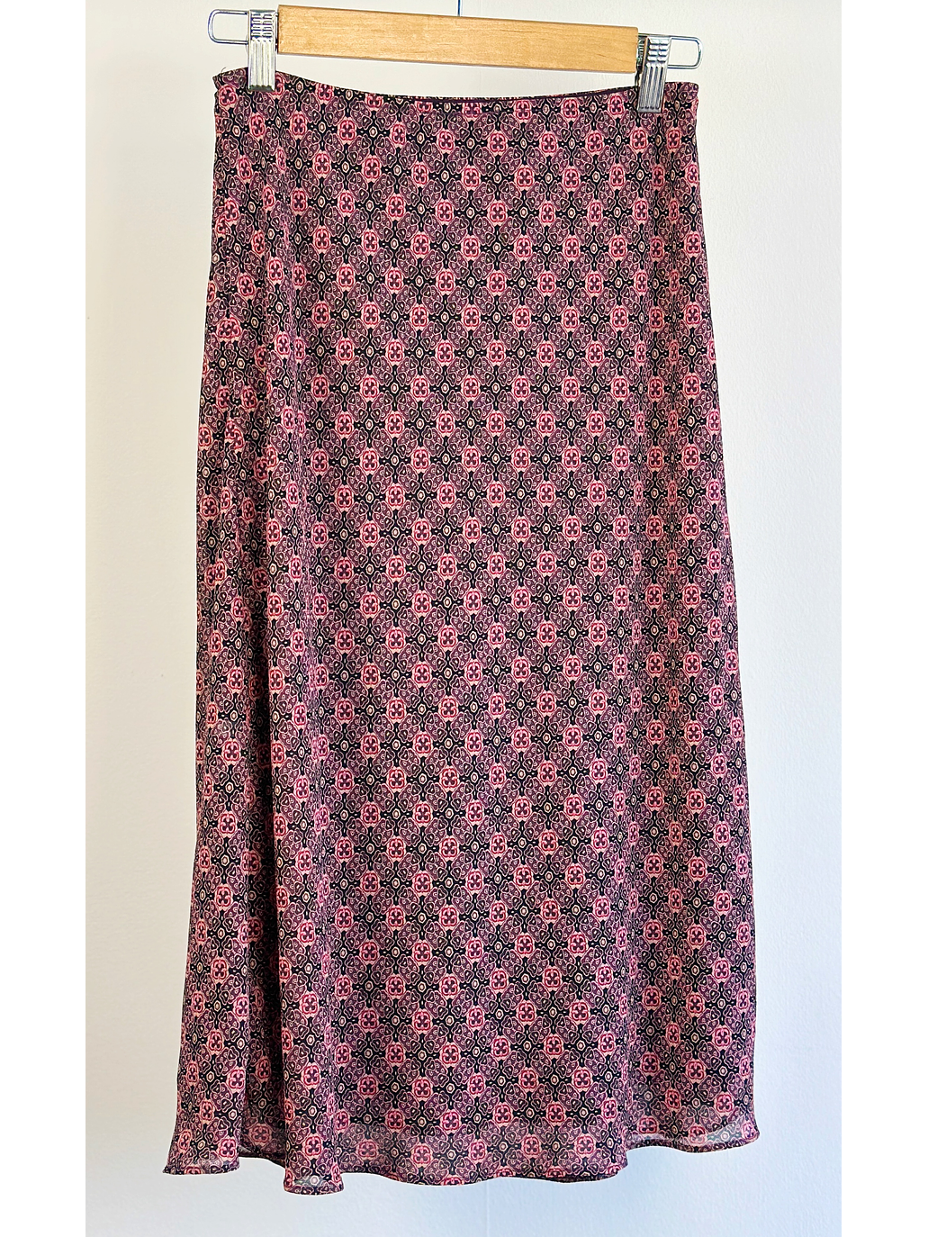 Falda midi estampada 3