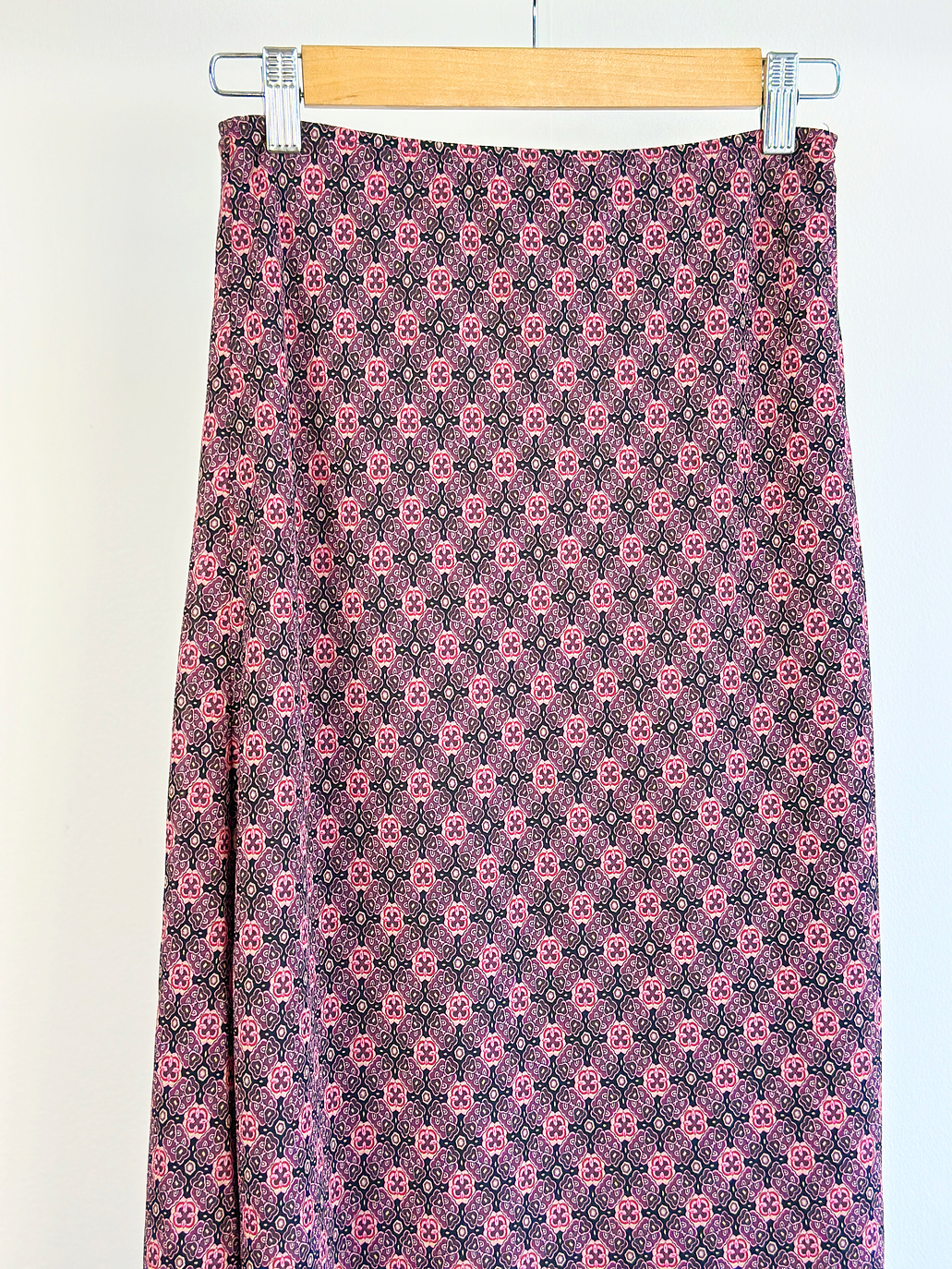 Falda midi estampada 2