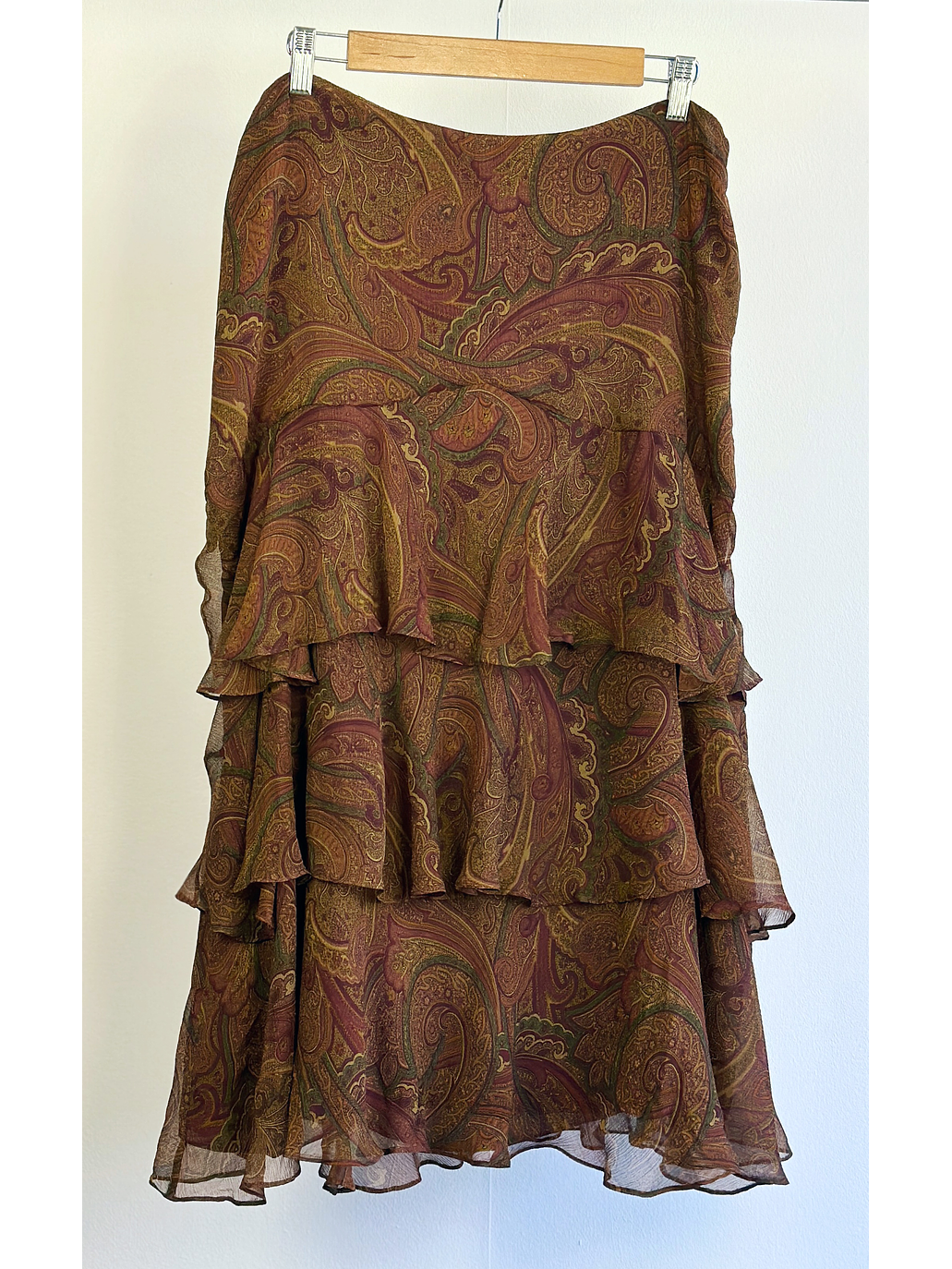 Falda de seda vuelos 3