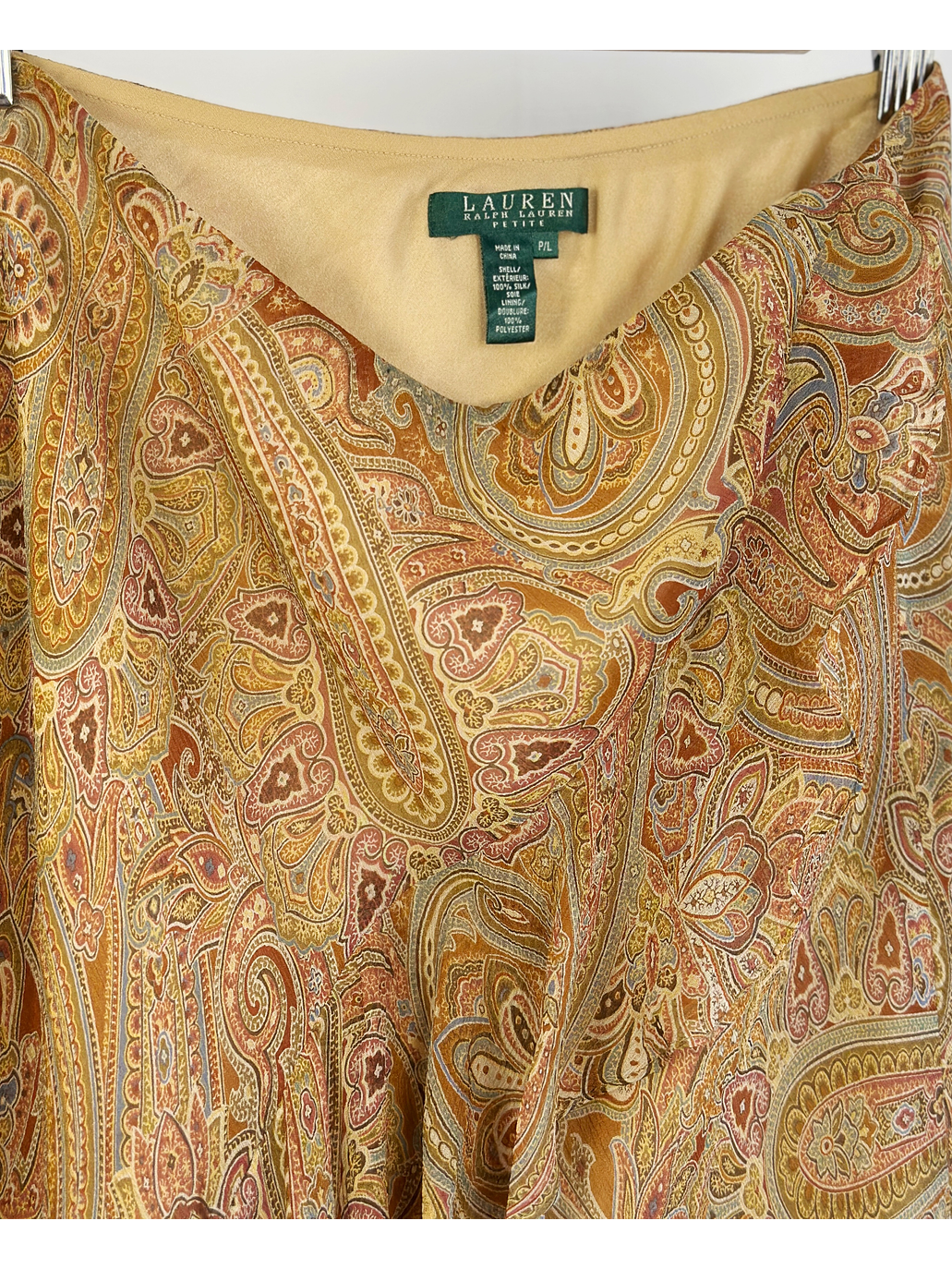 Falda de seda vuelos 4