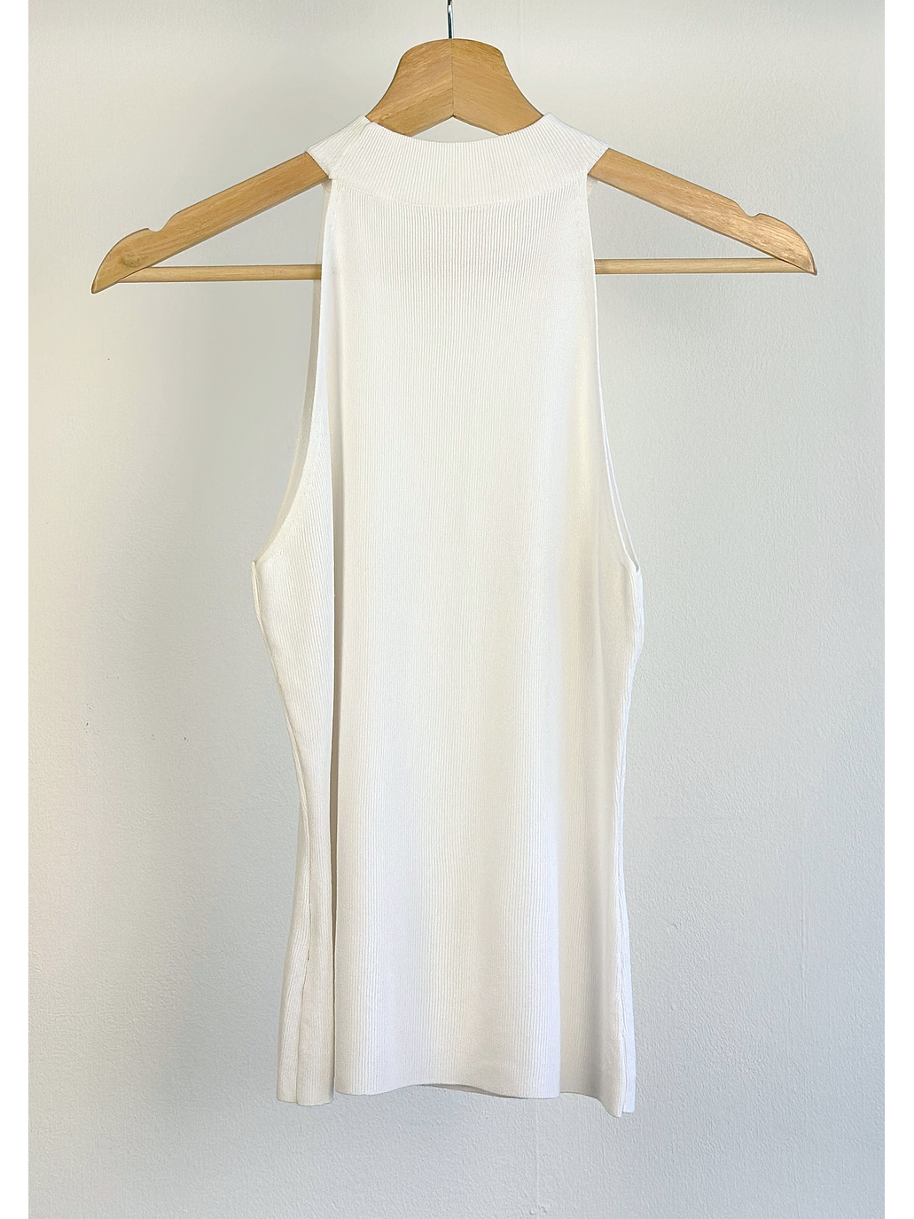 Top blanco bordado mostacillas 4