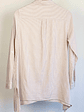 Camisa rayada beige - Miniatura 4