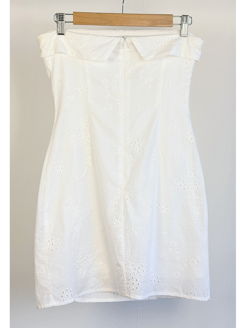 Vestido blanco broderie 2