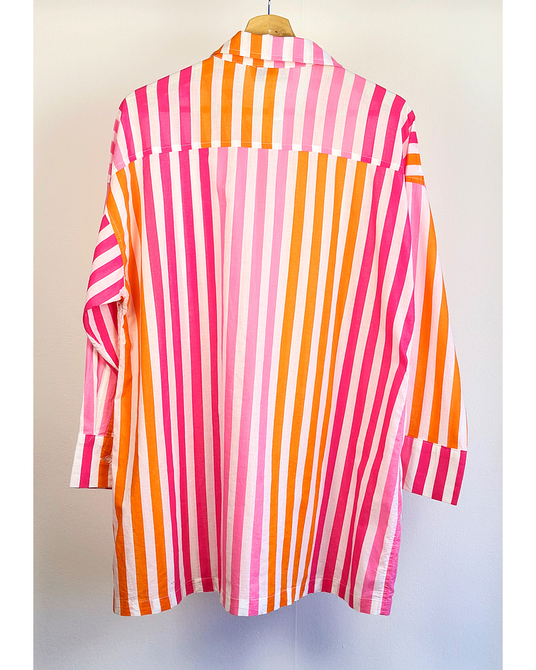 Camisa rayada oversize