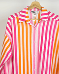 Camisa rayada oversize