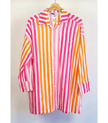 Camisa rayada oversize