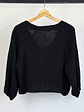 Blusa negra holgada - Miniatura 3