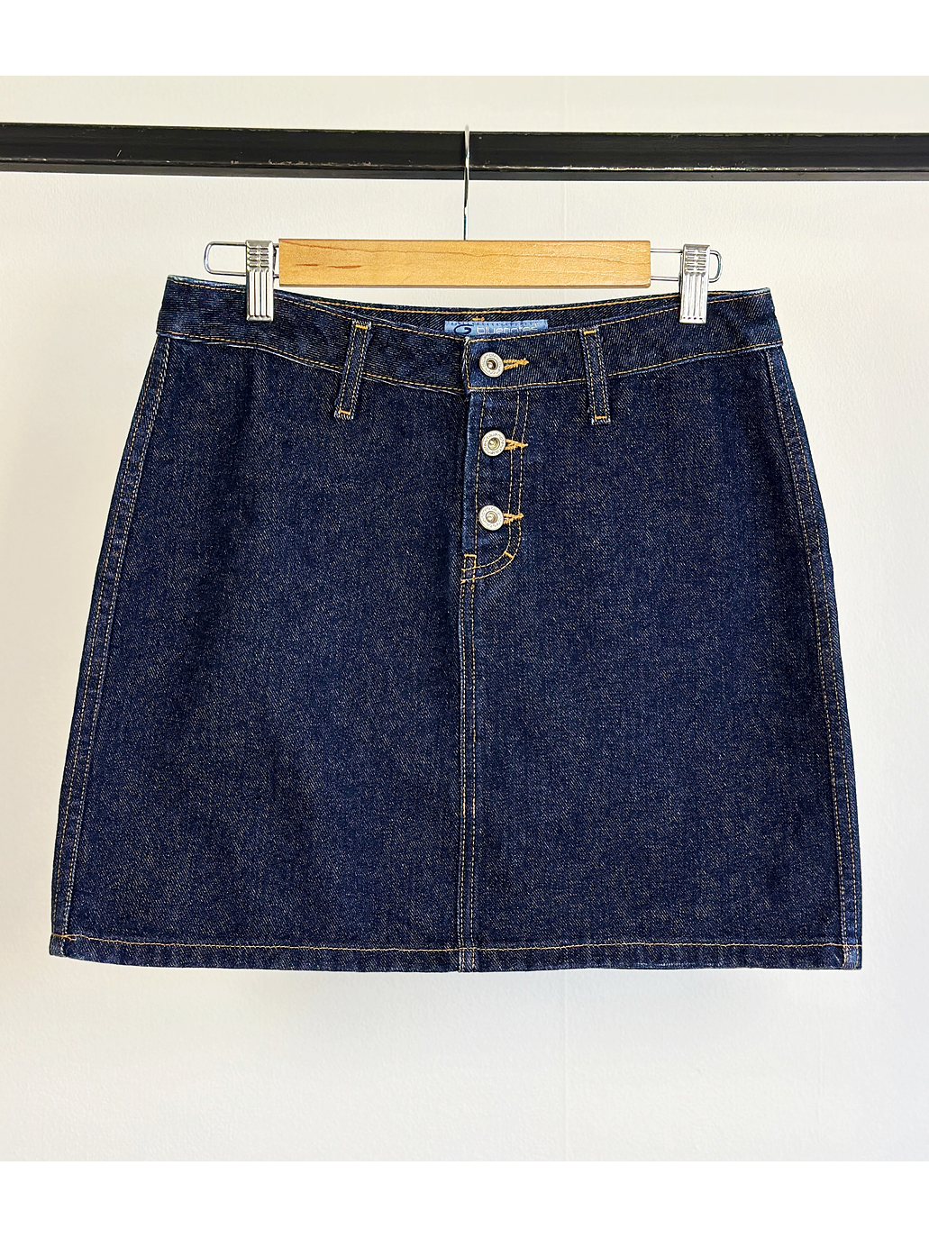 Falda mezclilla mini 1