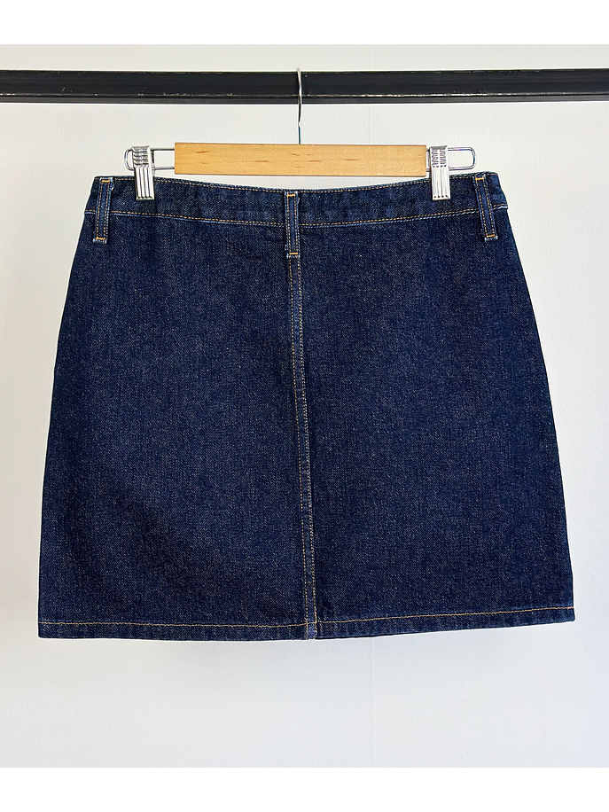 Falda mezclilla mini 3