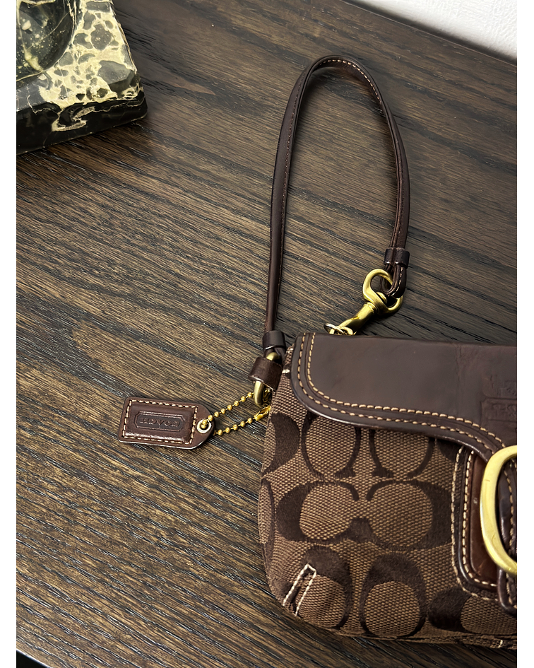 Mini cartera logotipada