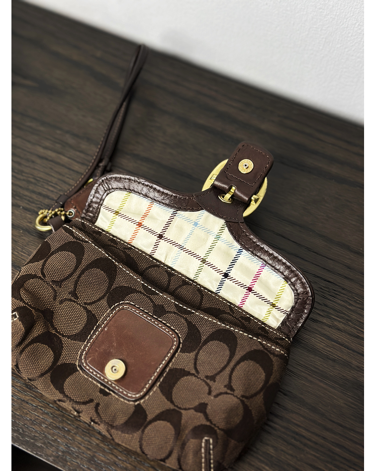 Mini cartera logotipada