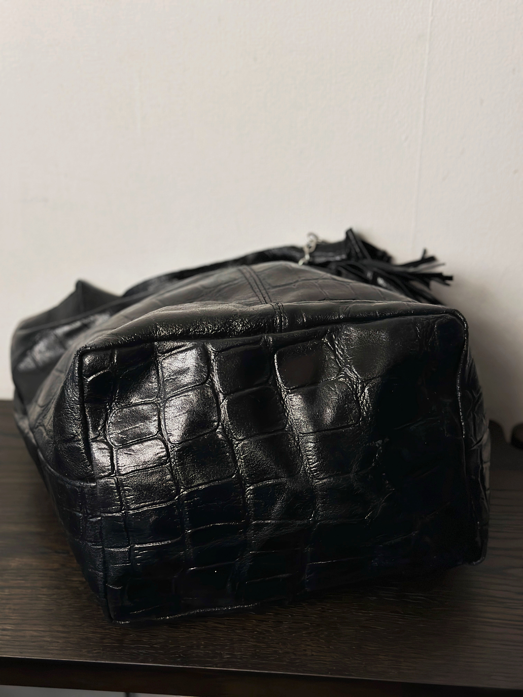 Cartera tote de cuero 5