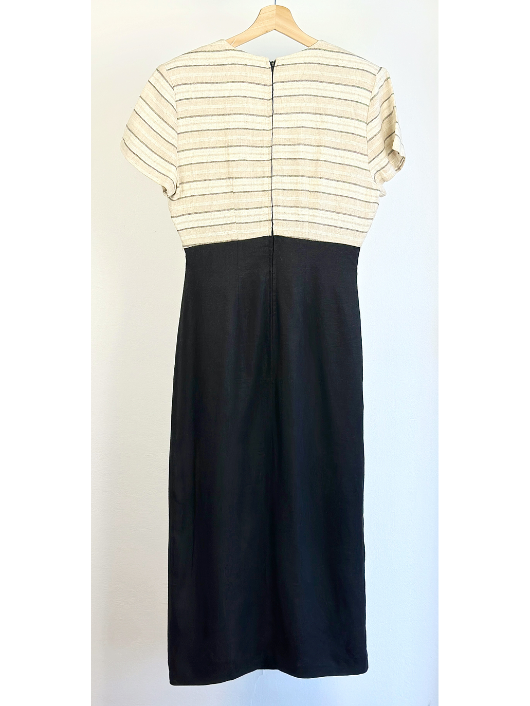 Vestido vintage de lino 4