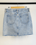 Falda de mezclilla 