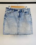 Falda de mezclilla 