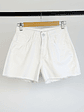 Short de mezclilla blanco - Miniatura 1