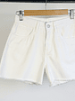 Short de mezclilla blanco - Miniatura 3