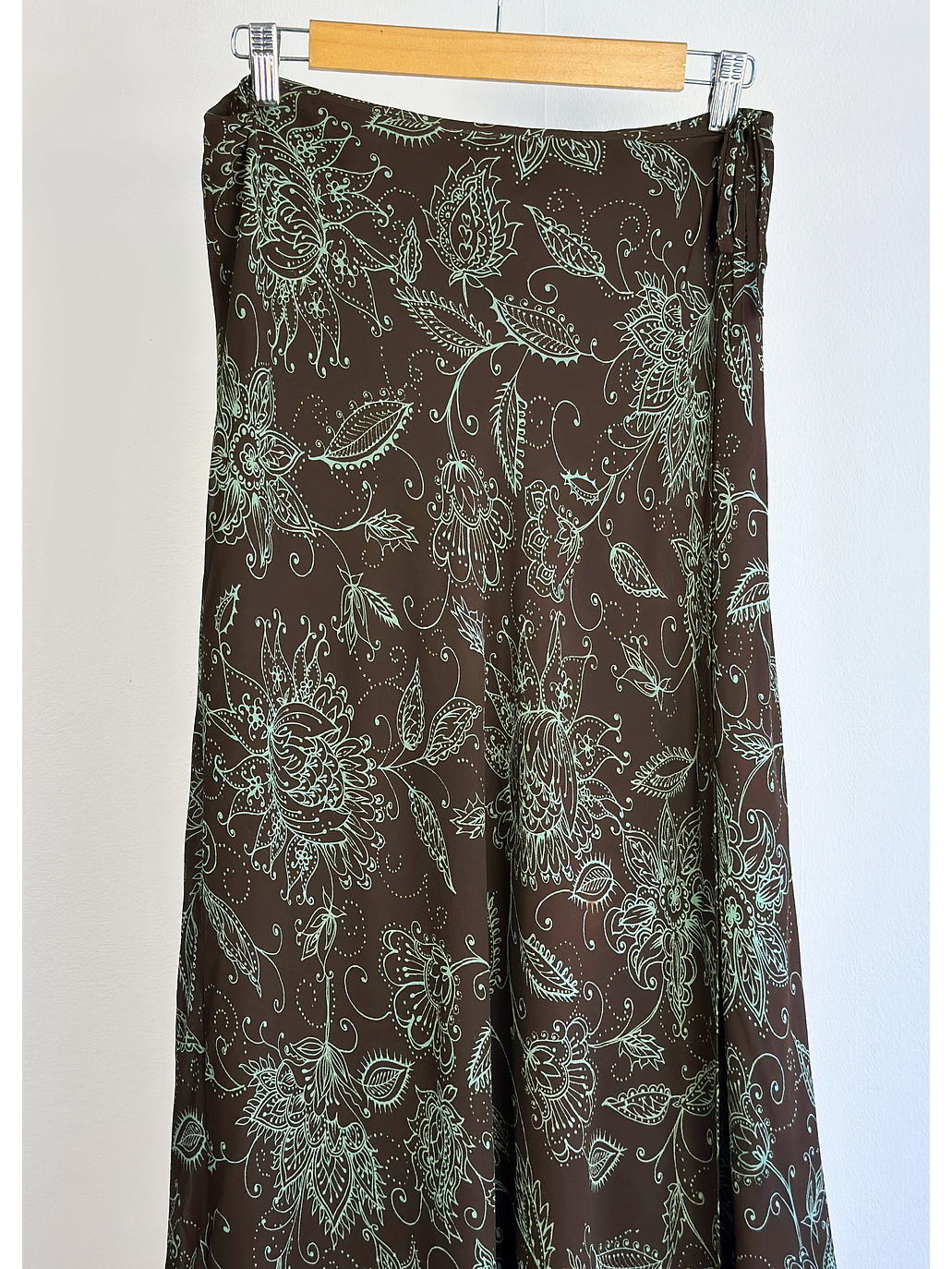 Falda de seda estampada 2