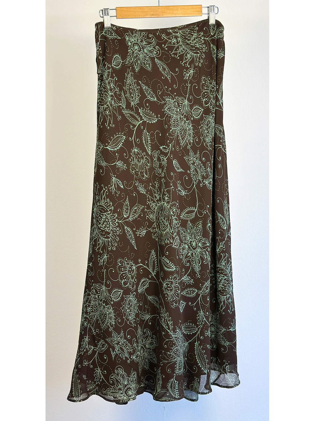 Falda de seda estampada 3