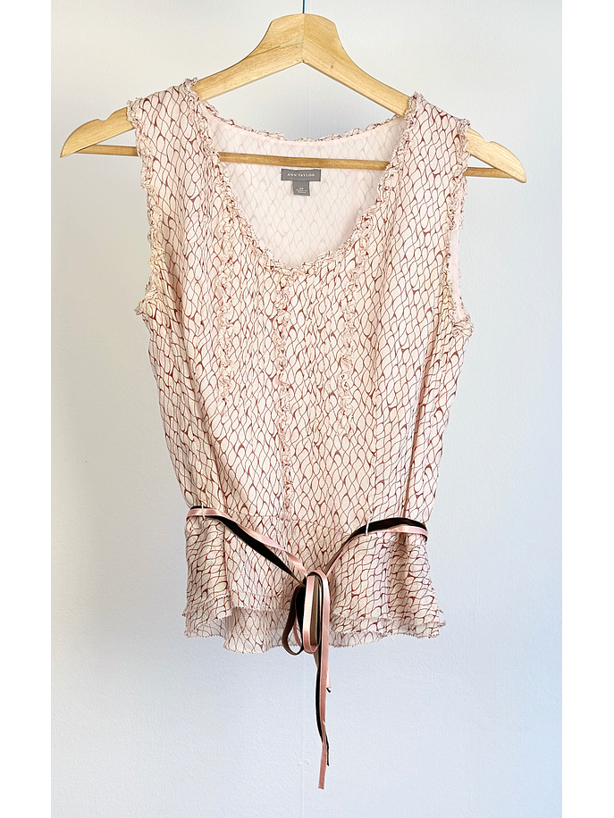 Top seda estampado 1