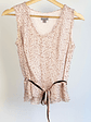 Top seda estampado - Miniatura 1