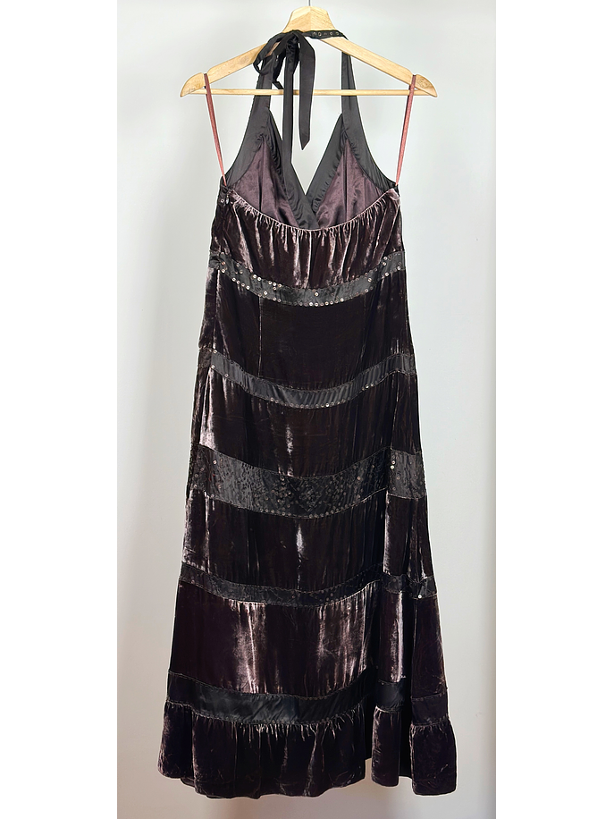 Vestido largo plush 3