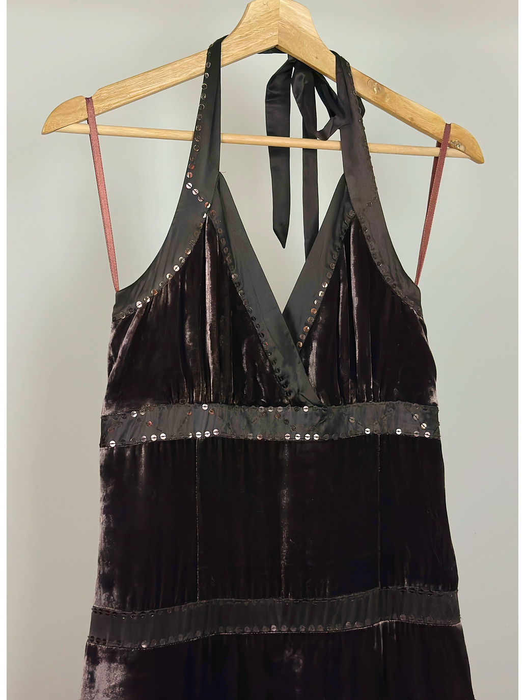 Vestido largo plush 5