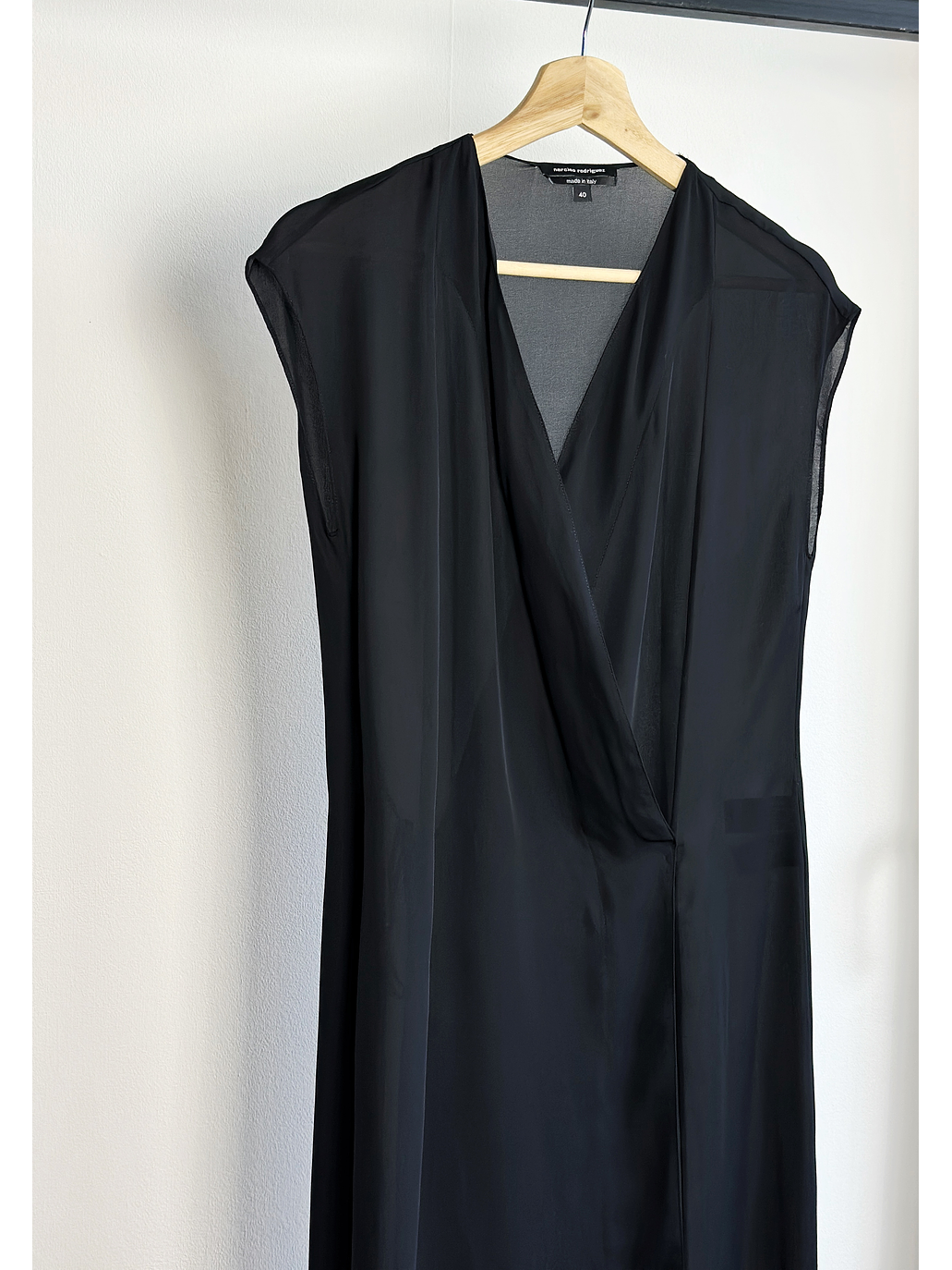 Vestido de seda negro 2