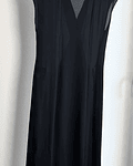 Vestido de seda negro