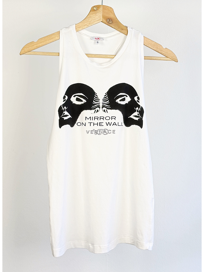 Top sin mangas estampado 1