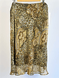 Falda seda animal print  - Miniatura 1