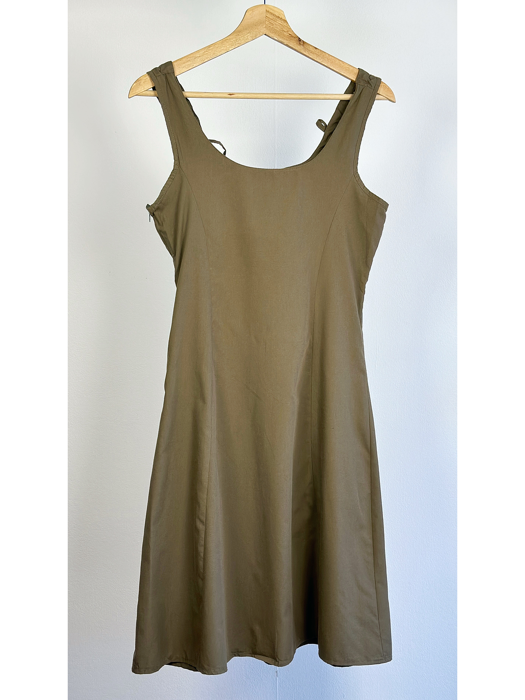 Vestido verde militar  2