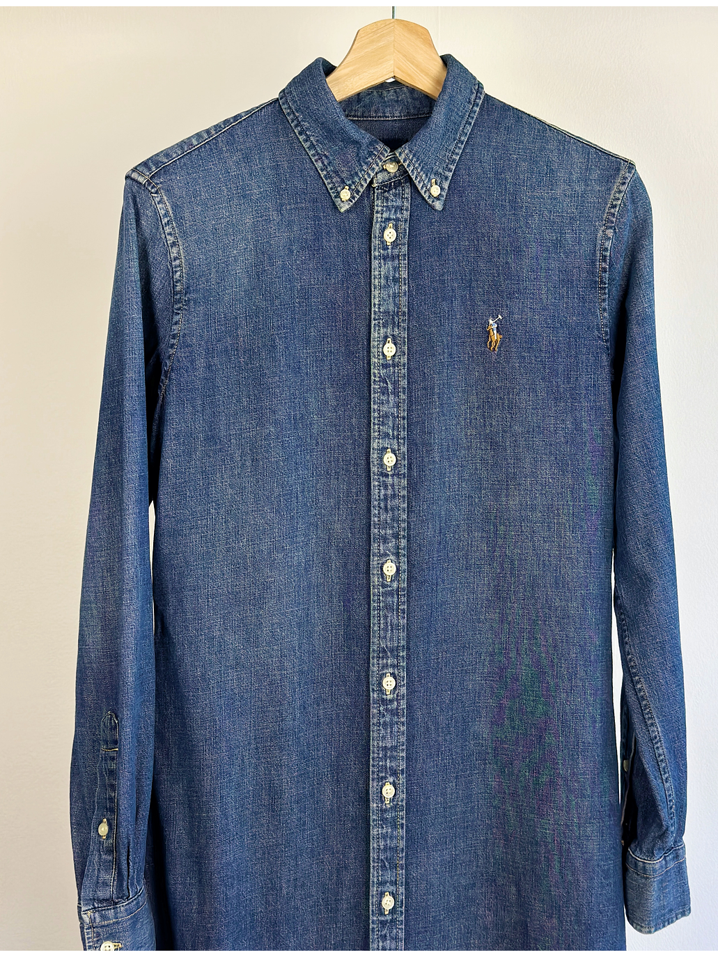 Vestido mezclilla abotonado 2