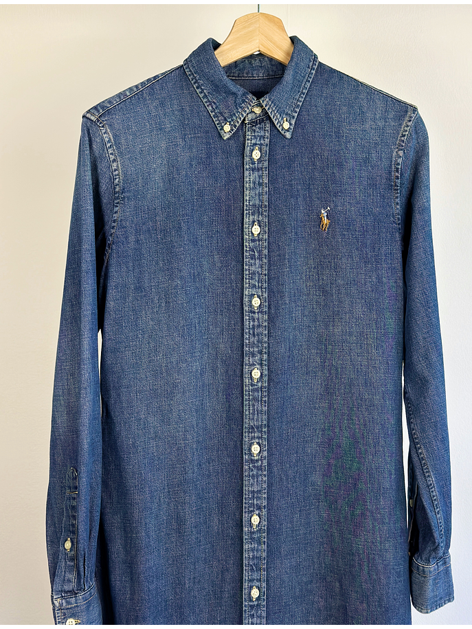 Vestido mezclilla abotonado 2