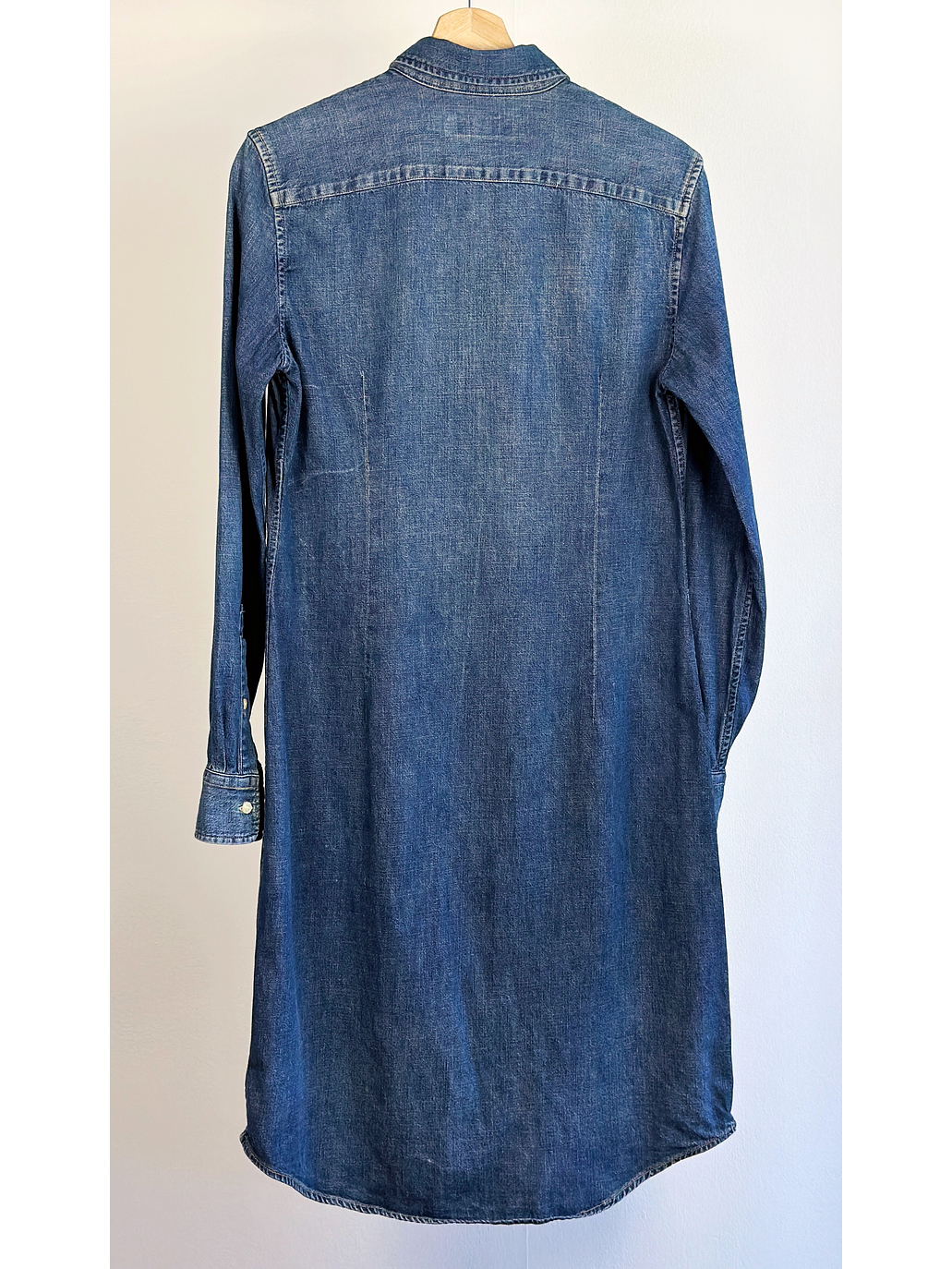 Vestido mezclilla abotonado 4